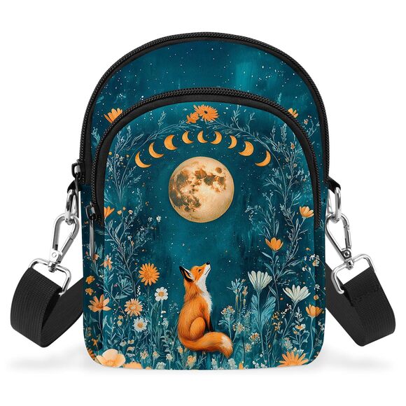 Handbags - 3294 Animal Small Crossbody Bag Cell Phone Purse with Adjustable Strap